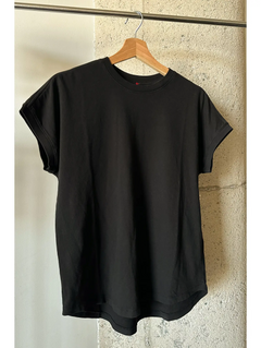 Ease Tee - True Black on hanger