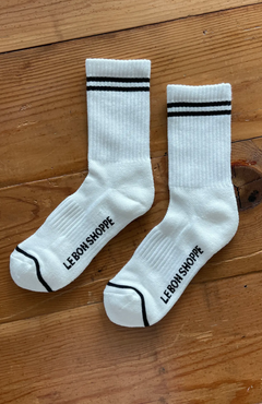 Boyfriend Socks white 
