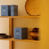 havsno sea salt flakes being displayed on the shelf