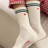 Embroidered Boyfriend Socks
