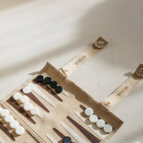 Rolled up Travel Backgammon