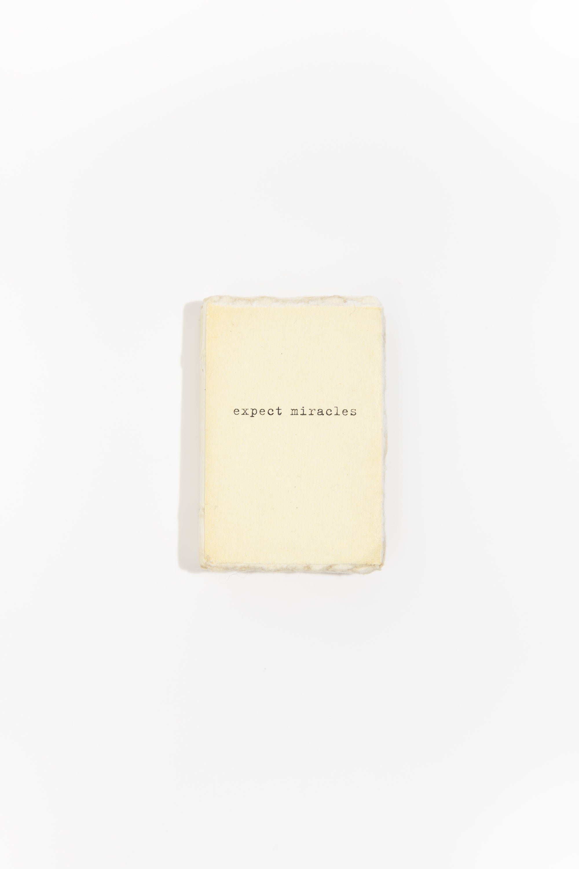 Deckled Edge Notebook