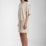 Extrafine Knit Tee - Stripe — view 2