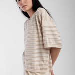 Extrafine Knit Tee - Stripe — view 5