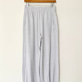Pointelle Balloon Pants - Icy Grey