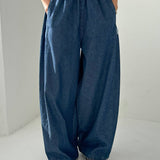 Parachute Pants - Denim Blue