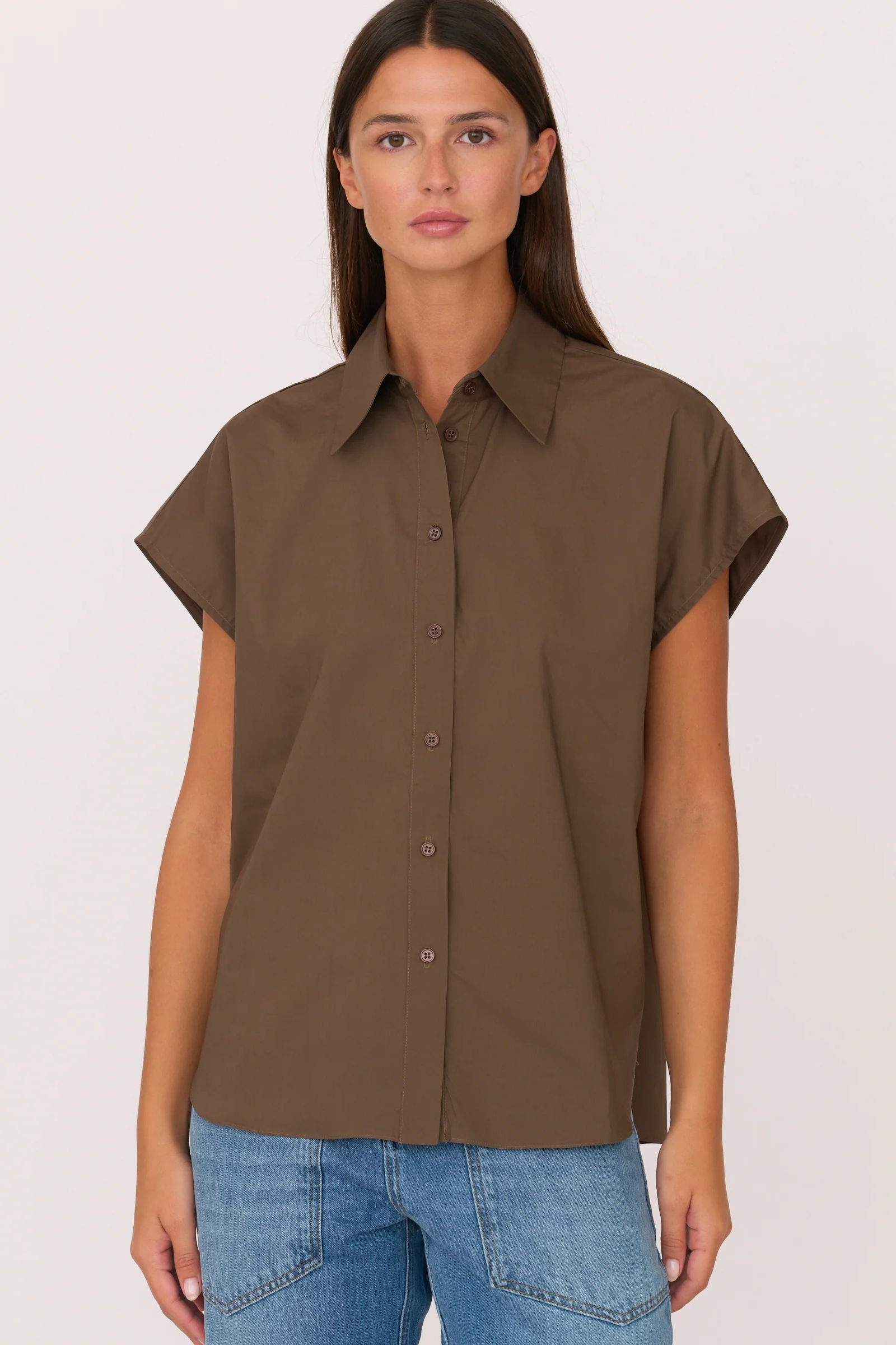 Felicity Shirt - Chocolate — view 3