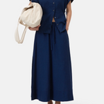 CLOSED Gathered Skirt - Dark Blue