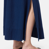 Gathered Skirt - Dark Blue — view 5