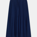 Gathered Skirt - Dark Blue — view 2