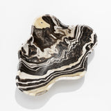 Hand Carved Zebra Onyx Bowl