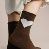 Love Cashmere Crew Socks