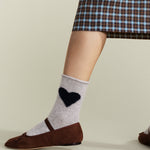 Hansel from Basel Love Cashmere Crew Socks - Mist