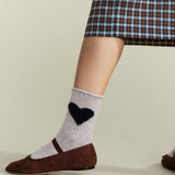 Hansel from Basel Love Cashmere Crew Socks - Mist