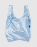 Reusable Grocery Bags metallic light blue 