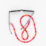 Beaded Glasses Chain - Pink Mix