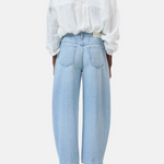 Jazzie Barrel Jeans - Light Blue — view 3