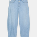Jazzie Barrel Jeans - Light Blue — view 2
