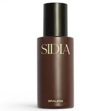 JONES + CO BRALESS body mist in a sleek dark brown bottle with minimalist gold lettering on a white background.