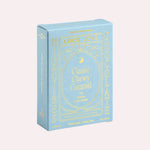 JONES + CO Loco Love Classic Chewy Caramel chocolate bar box with vegan collagen in light blue packaging.