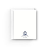 JONES + CO Perfect Pear A2 greeting card on recycled paper with white envelope, blank inside.