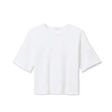 Ezra Short Sleeve Sweatshirt - White