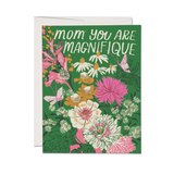 Red Cap Cards Magnifique Mom Card