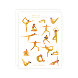 Yoga Poses Card