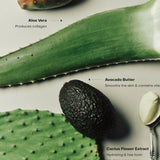JONES + CO The Body Serum BRALESS featuring aloe vera, avocado butter, prickly pear, and cactus flower extract.