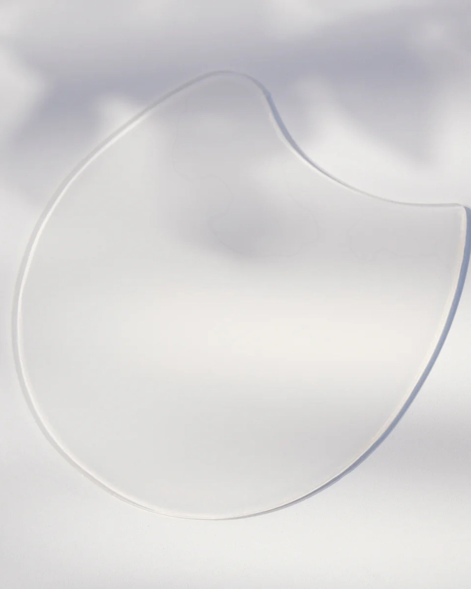 JONES + CO Calm Movements hydrogel eye & cheek mask, clear, cooling and soothing for skin elasticity.