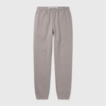 JONES + CO Dre sweatpants in cloud gray with an elastic waistband and cuffed ankles for a comfortable fit.