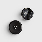 JONES + CO UME Studio Erode Soap in Daily Detox with activated charcoal and a matching black Bouton soap dish plate.