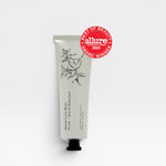 JONES + CO No.04 Bois de Balincourt hand cream tube with botanical illustration and Allure Best of Beauty Award winner badge.