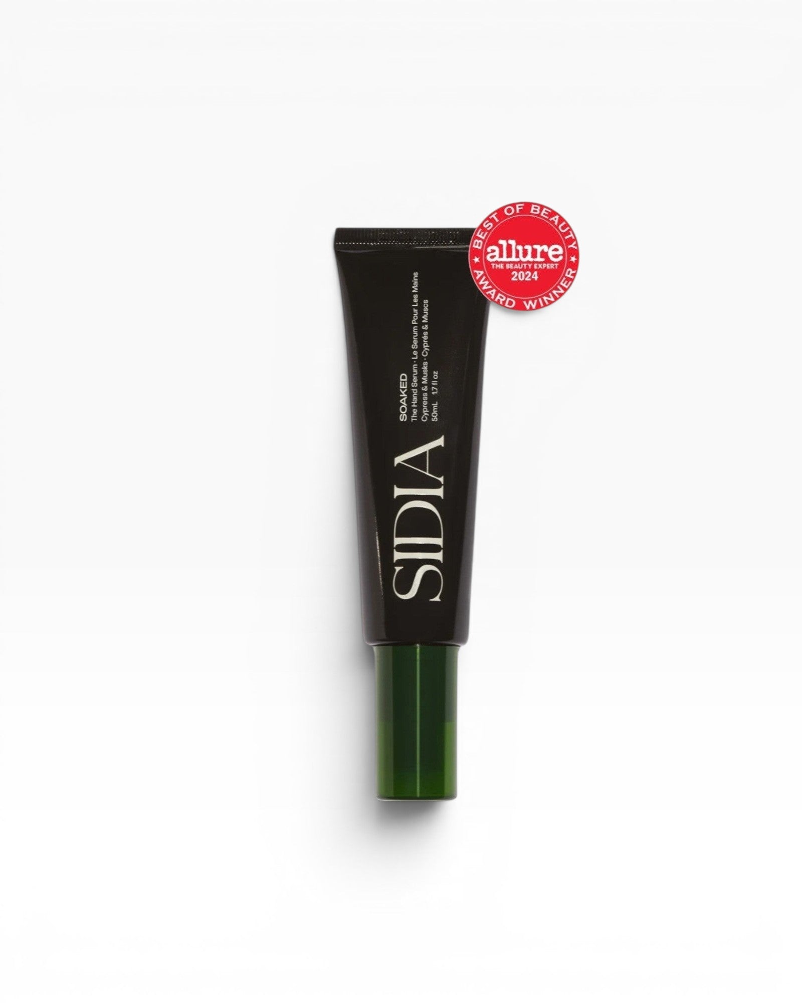 JONES + CO The Hand Serum in SOAKED fragrance, a lightweight, fast-absorbing serum with Juniper, Cypress, and Musks.