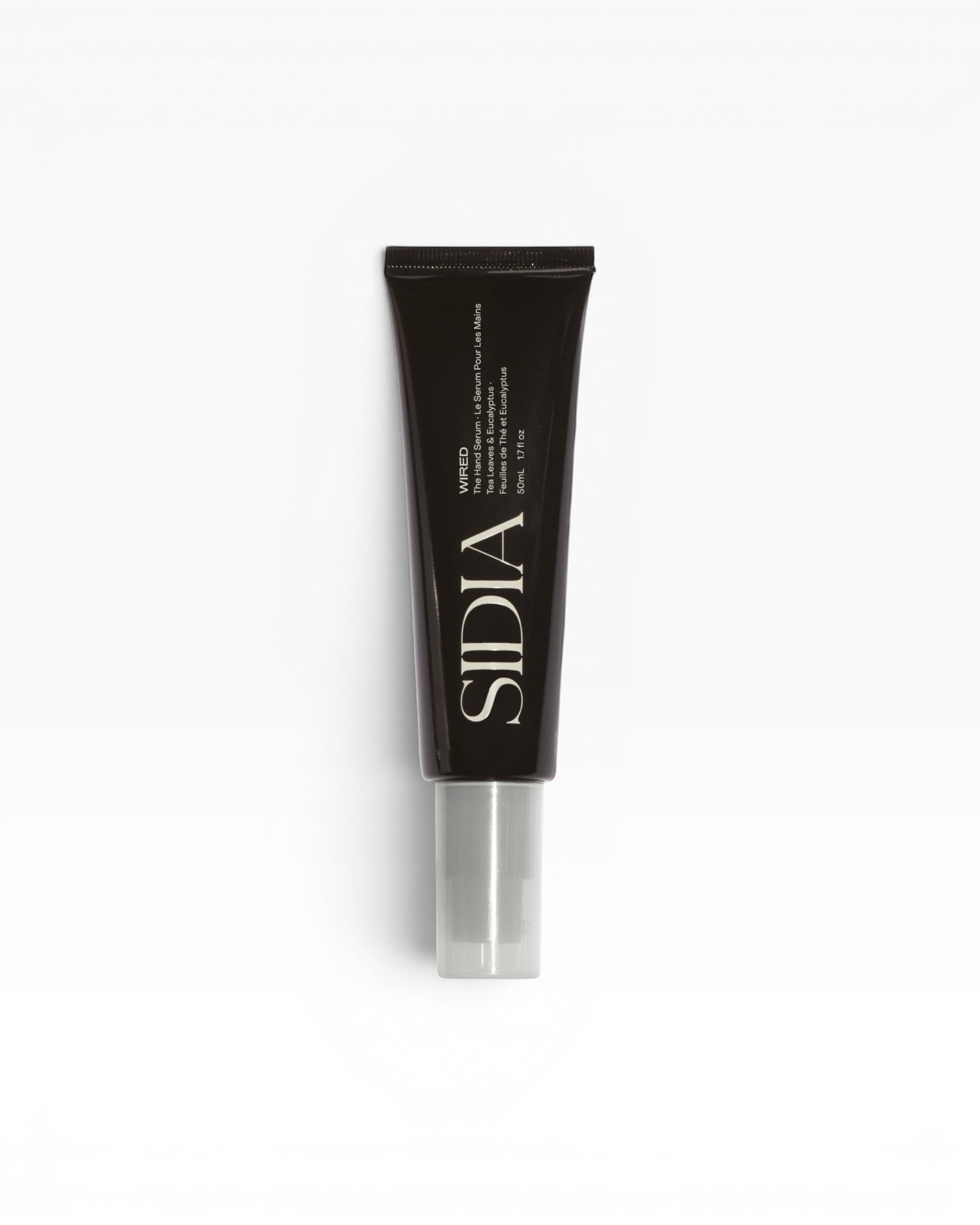 JONES + CO The Hand Serum WIRED fragrance with Tea Leaves, Eucalyptus, Tonka. Lightweight, fast-absorbing formula.