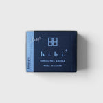 JONES + CO Hibi incense matches box in deep blue packaging for a 10 minute aromatic experience