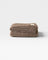 JONES + CO Jones Blanket in bark, a medium-weight alpaca wool blend throw with a soft texture.