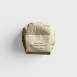 JONES + CO lülala May Chang and Coriander soap bar wrapped in sustainable brown paper packaging