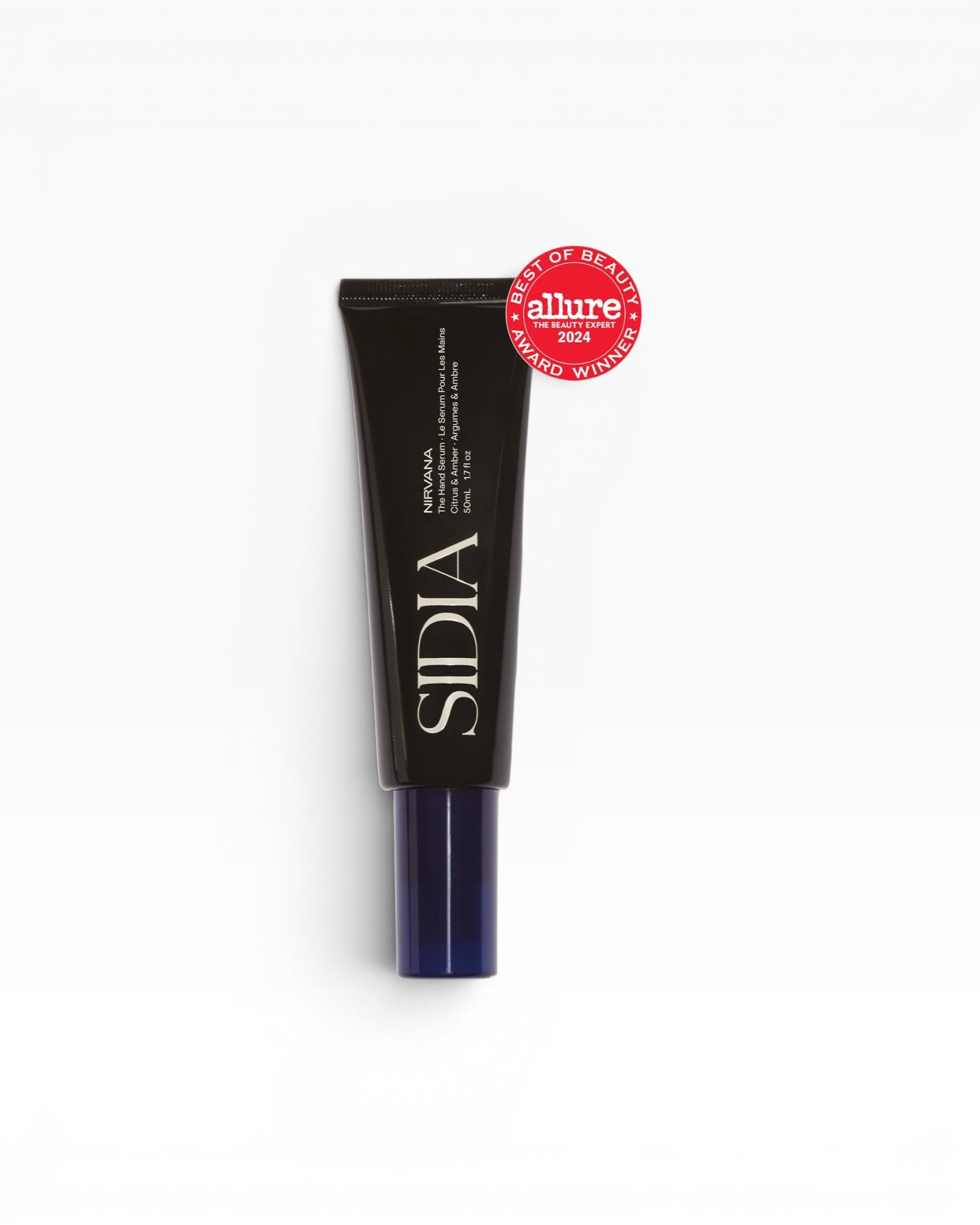 JONES + CO The Hand Serum Nirvana in Cactus Blossom, Bergamot Zest, Vanilla Amber scent. Allure Best of Beauty Award winner.