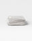 JONES + CO oatmeal alpaca wool blend throw blanket, medium weight and soft.