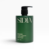 JONES + CO SOAKED The Wash hand and body cleanser in champagne hue with cypress and musks scent.