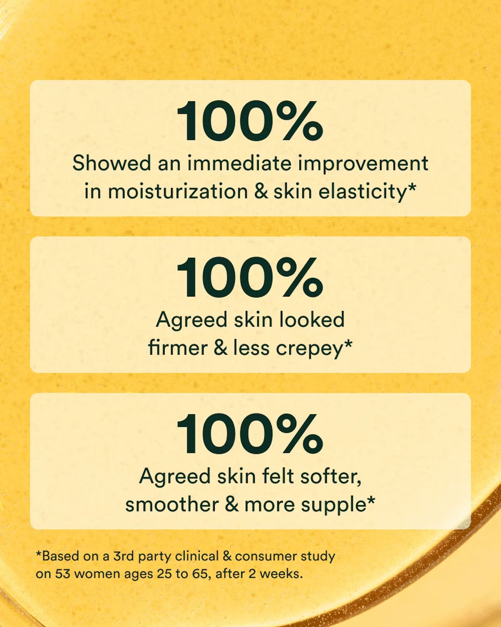 JONES + CO Undaria Algae Body Oil: 100% showed improvement in moisturization and elasticity. Fragrance-free.