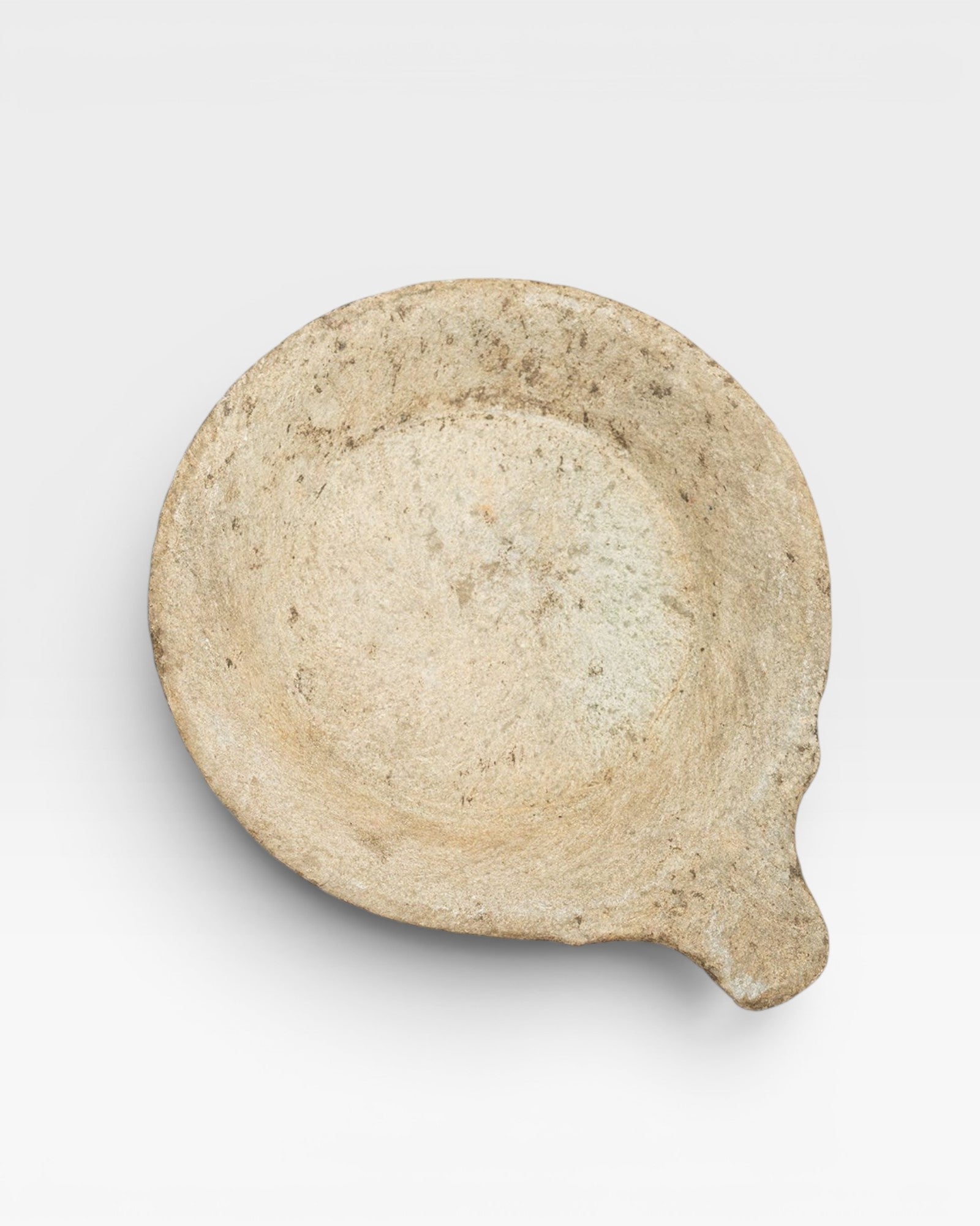 JONES + CO Vintage Marble Parat Bowl with natural veining and a sculptural, timeless design.