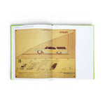 JONES + CO book The Present Is the Form of All Life showing an Ant Farm time capsule diagram with a vintage car