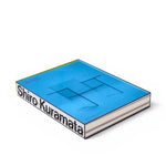 JONES + CO Shiro Kuramata monograph book in a blue acrylic slipcase featuring minimalist design and typography