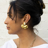 The Pearl Fan Earrings