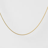 14K Solid Gold Wheat Chain