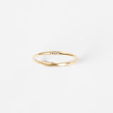 Diamond Baguette Stacker Ring