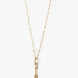 14K Diamond Arrow Charm