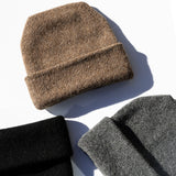 Parker Oversized Beanie in Black